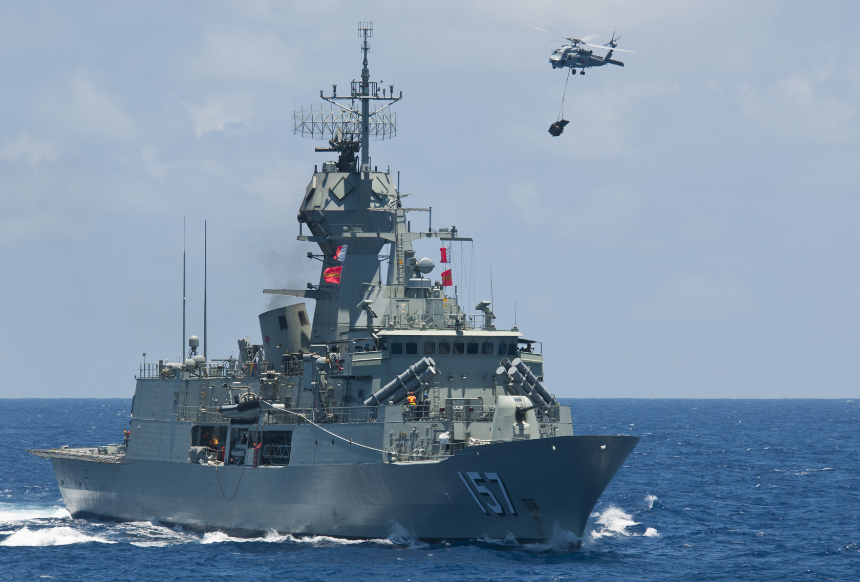 La frégate australienne HMAS Perth