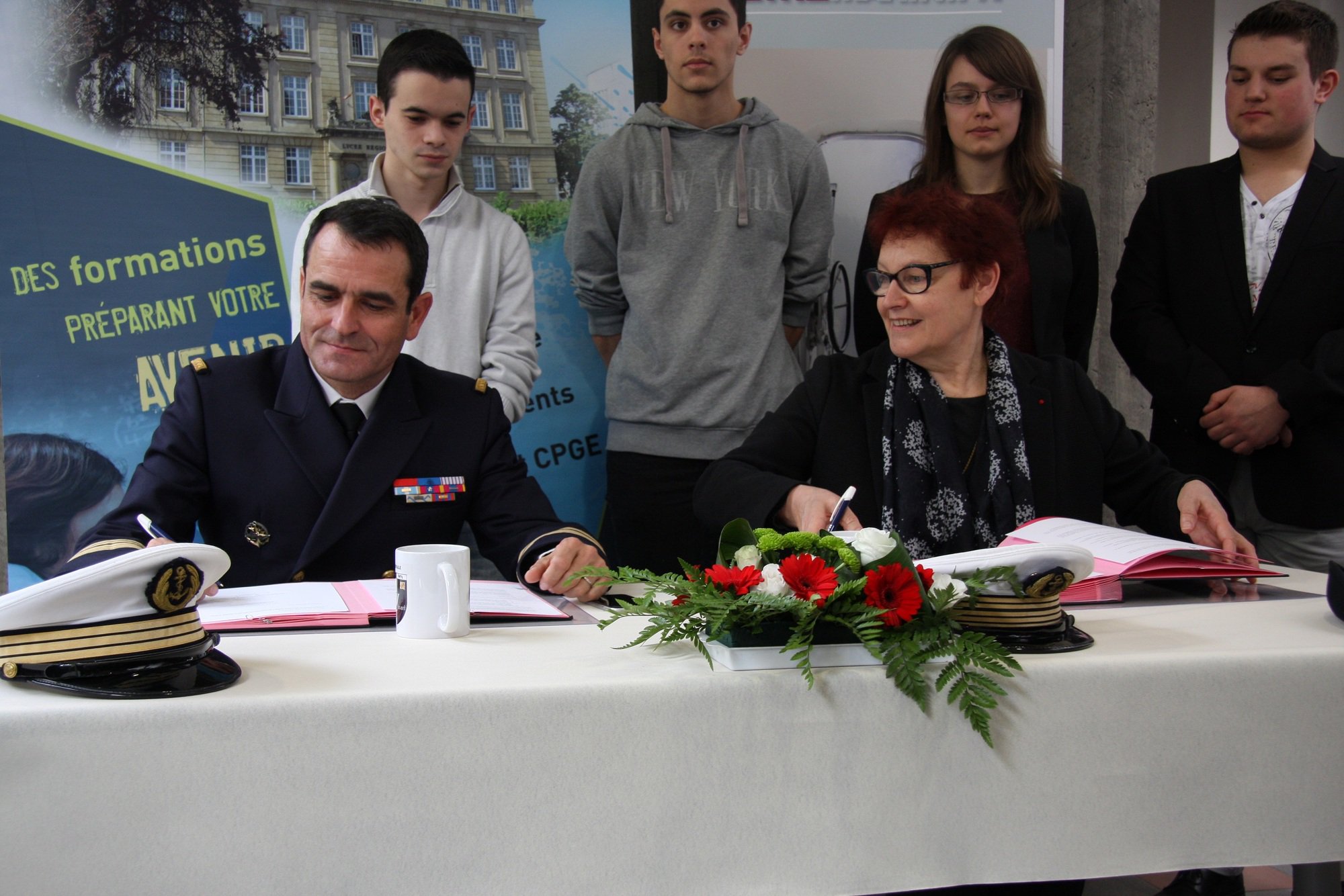 Signature d’une convention BTS avec le Lycée Louis Vincent de Metz