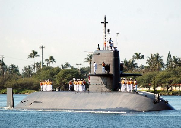 Un sous-marin Japonais de la classe Oyashio