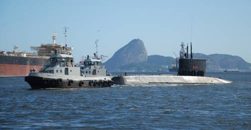 Le sous-marin brésilien Tupi
