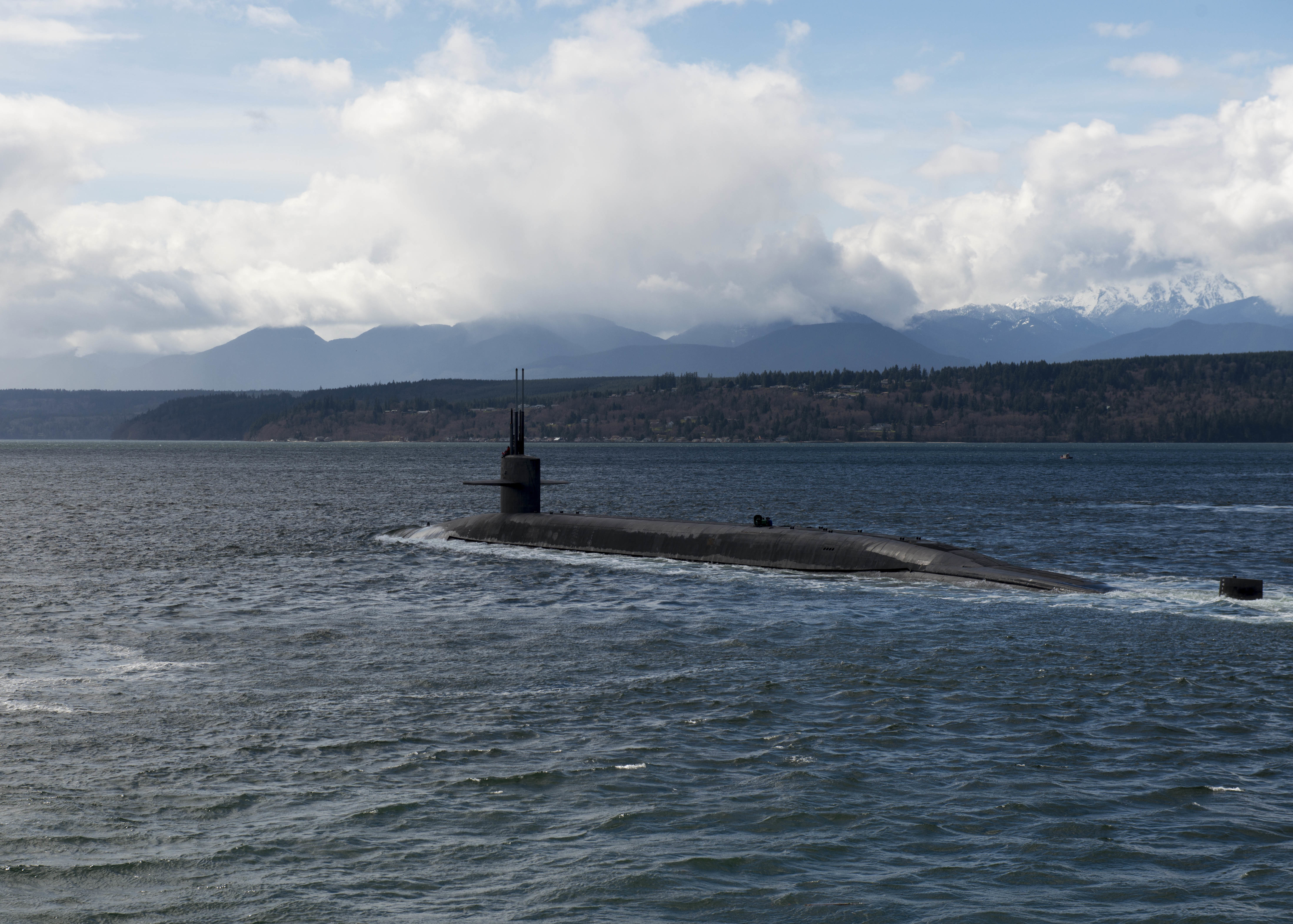 Le sous-marin nucléaire lanceur d’engins américain USS Pennsylvania