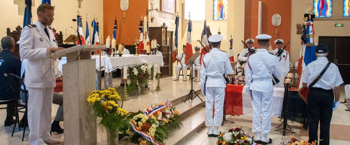 Une délégation du Casabianca aux obsèques de Pierre Favreau