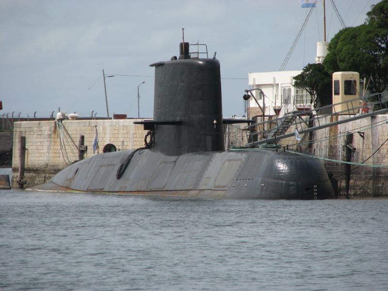 Le sous-marin argentin San Juan