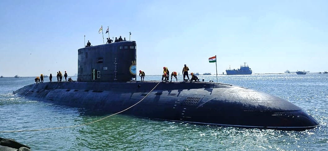 Le sous-marin indien « Sindhuratna » fait escale en Egypte