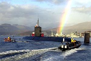 Un sous-marin de la Royal Navy