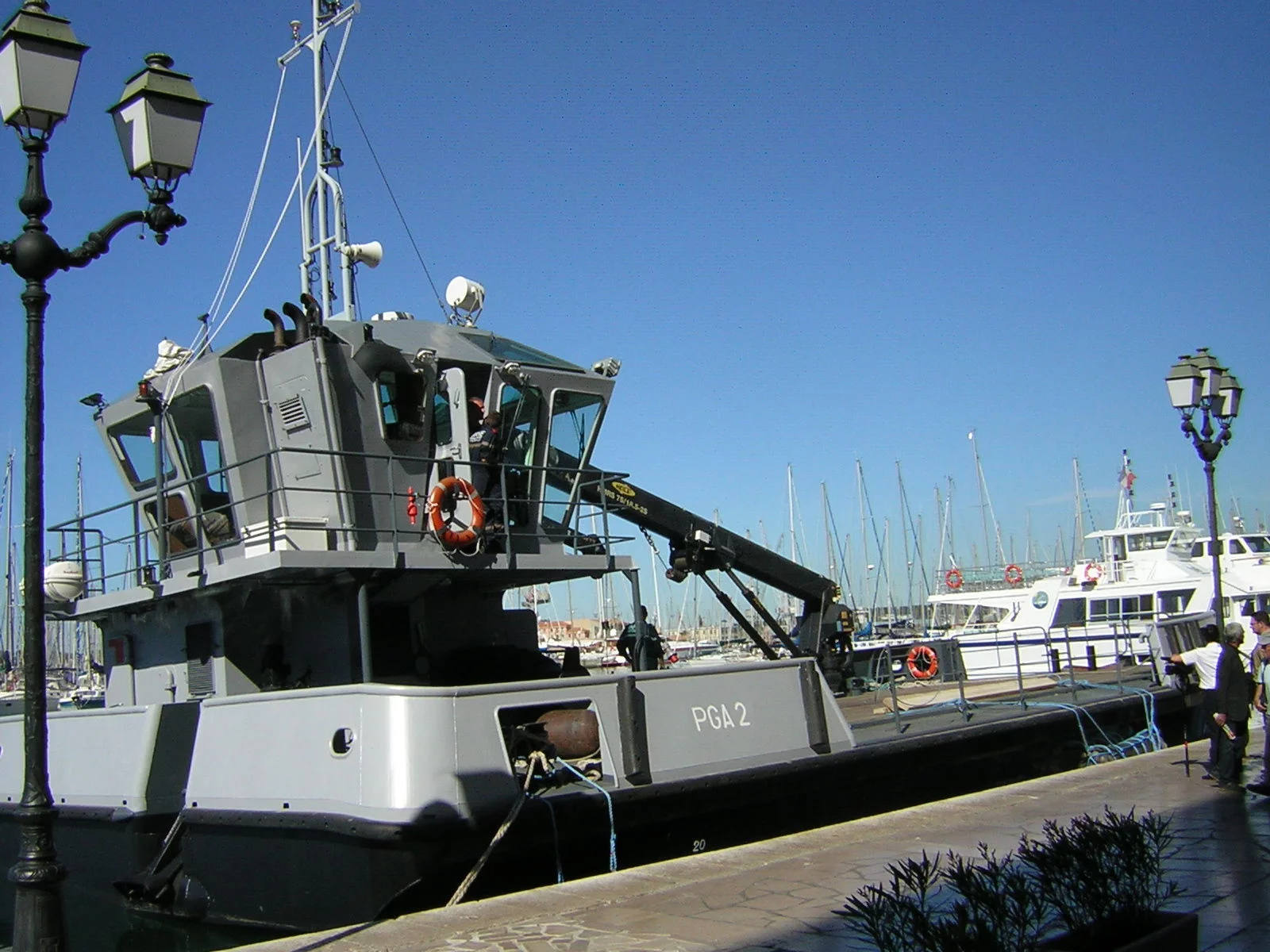 Le ponton automoteur