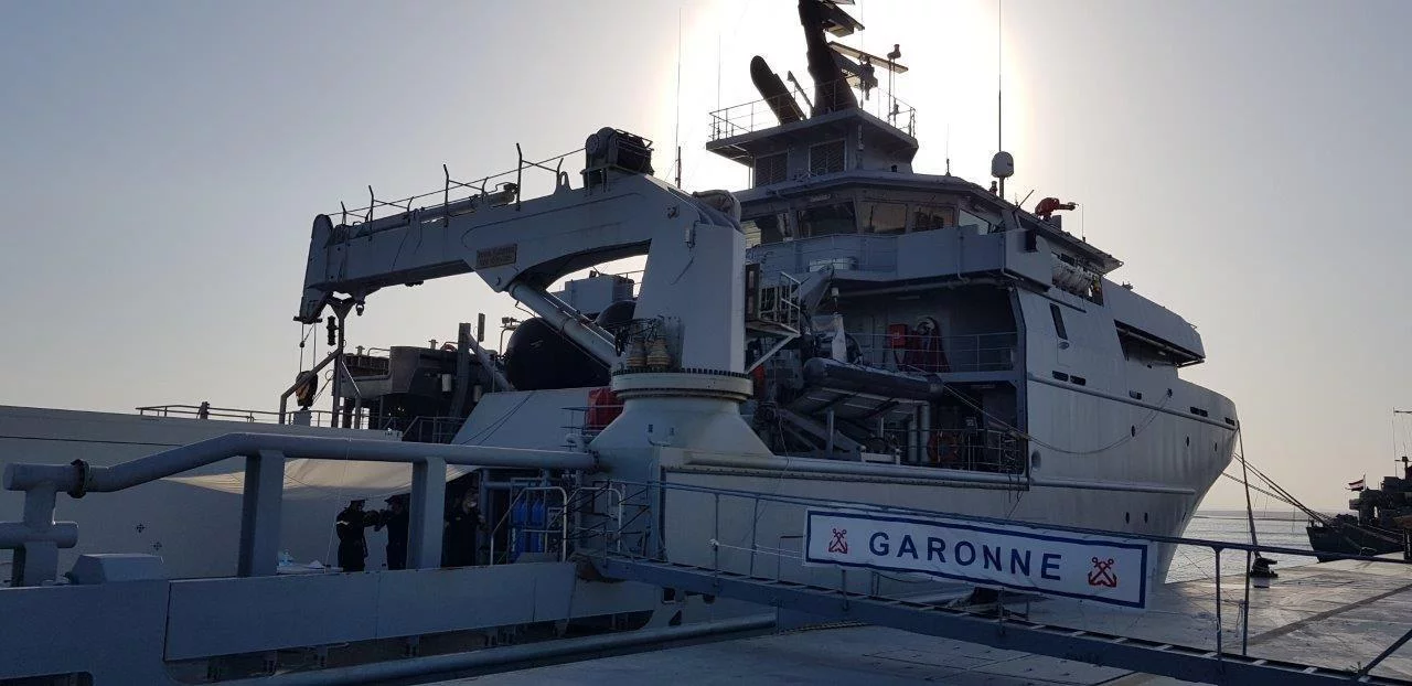 Le BSAM Garonne fait escale à Port Bérénice en Egypte