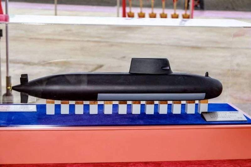 La maquette du sous-marin