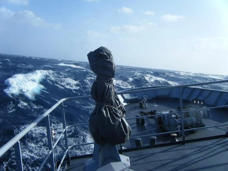 Tempête en mer Ionienne