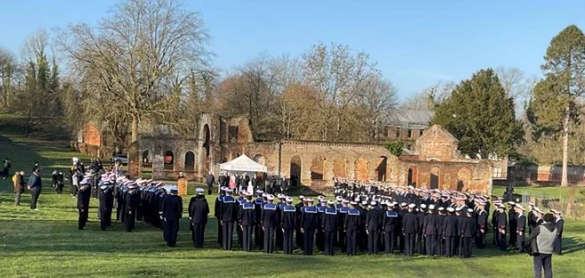 Rassemblement en Abbeville des des Préparations militaires Marine de la région Nord-Pas de Calais