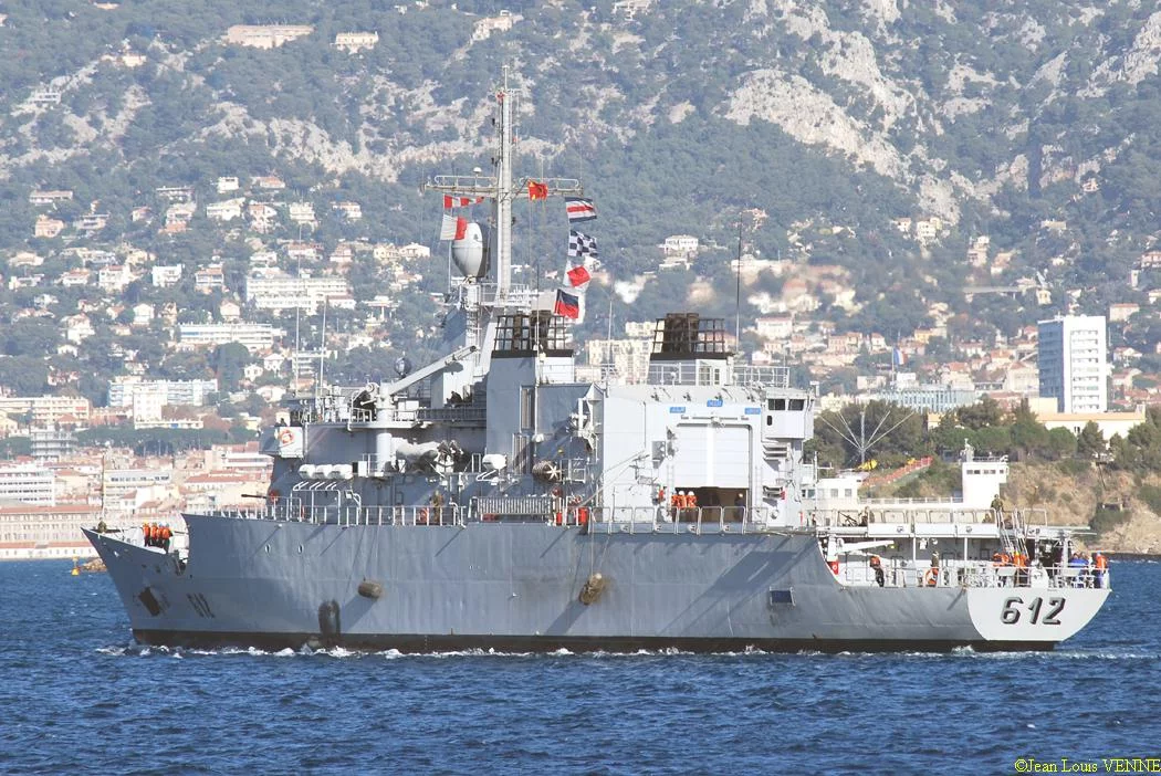 Arrivée à Toulon de la frégate marocaine Hassan II