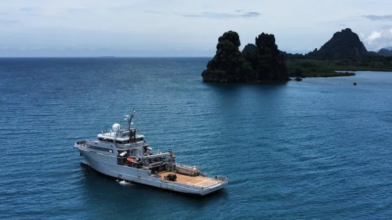 Le bâtiment de soutien et d’assistance outre-mer (BSAOM) Bougainville