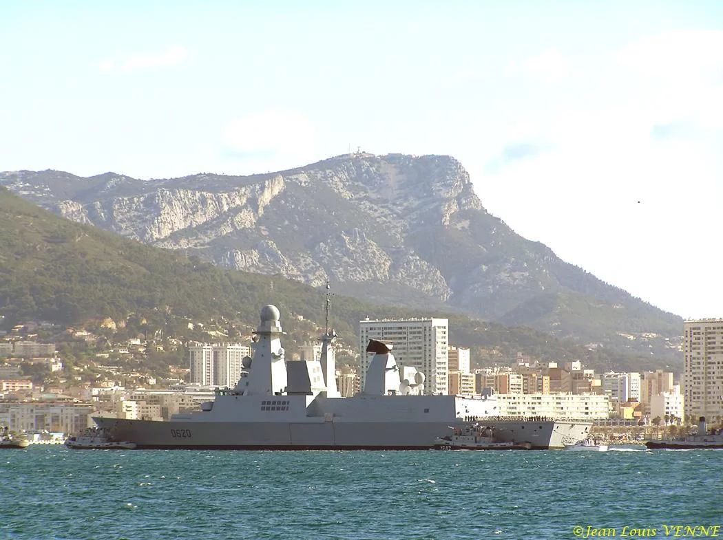 Première arrivée Ã  Toulon du Forbin