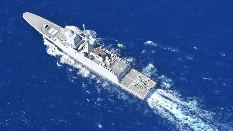 La frégate Languedoc