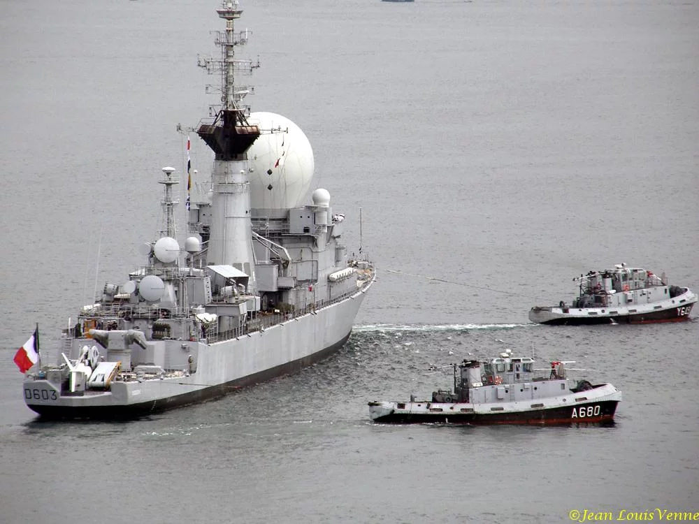 Remorqueurs en action