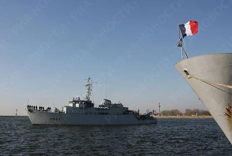 Arrivée du Pégase à Baltiysk