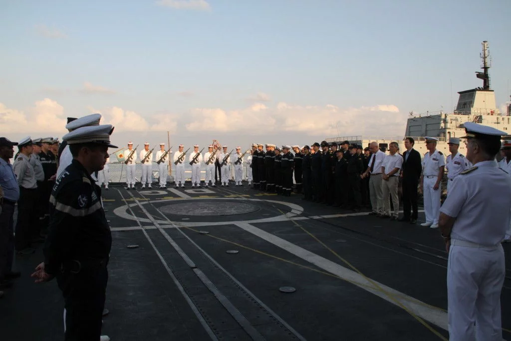 Cérémonie de transfert de la responsabilité opérationnelle de l’opération Atalante