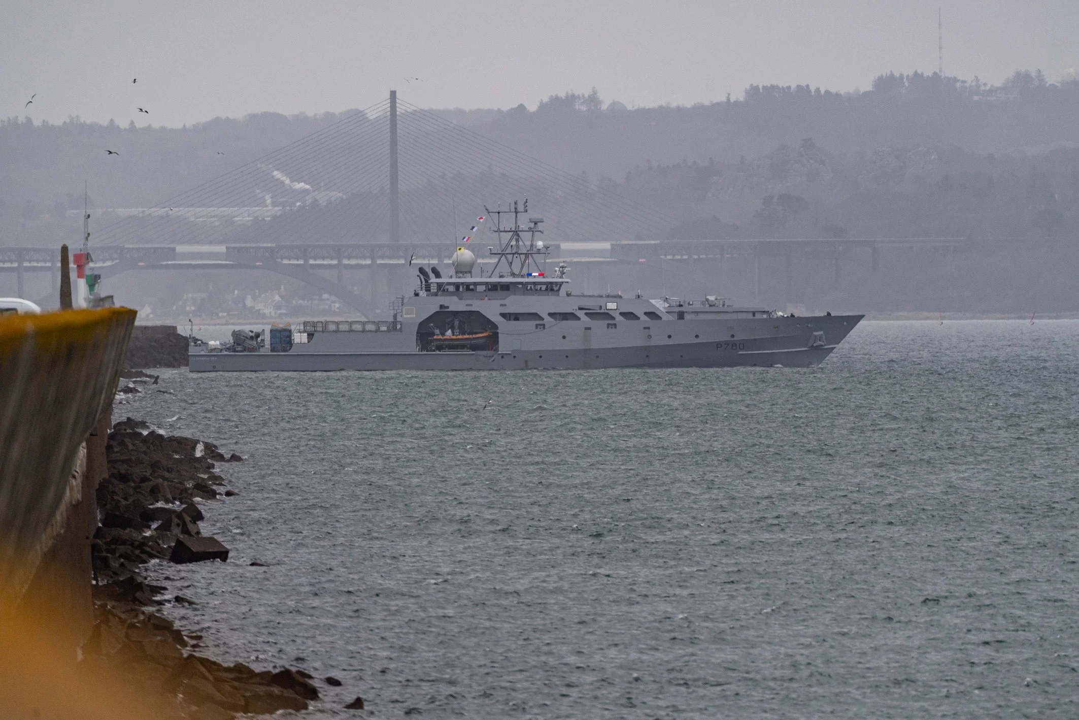 Le patrouilleur outre-mer (POM) Teriieroo a Teriierooiterai a appareillé samedi de Brest