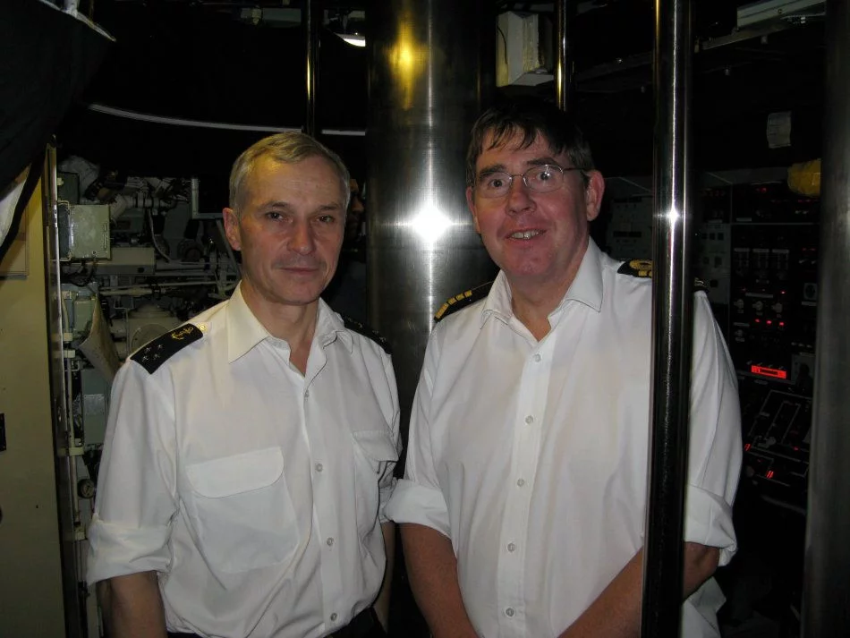 Alfost à bord du Trenchant