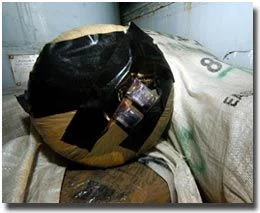 Une balle de marijuana récupérée par le Liverpool