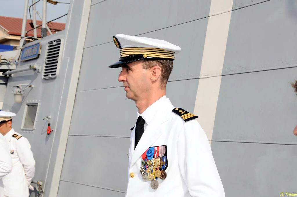 Prise de commandement de la frégate Jean Bart