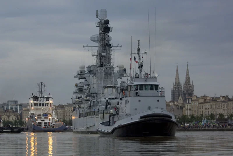 Le Colbert Ã  son départ de Bordeaux