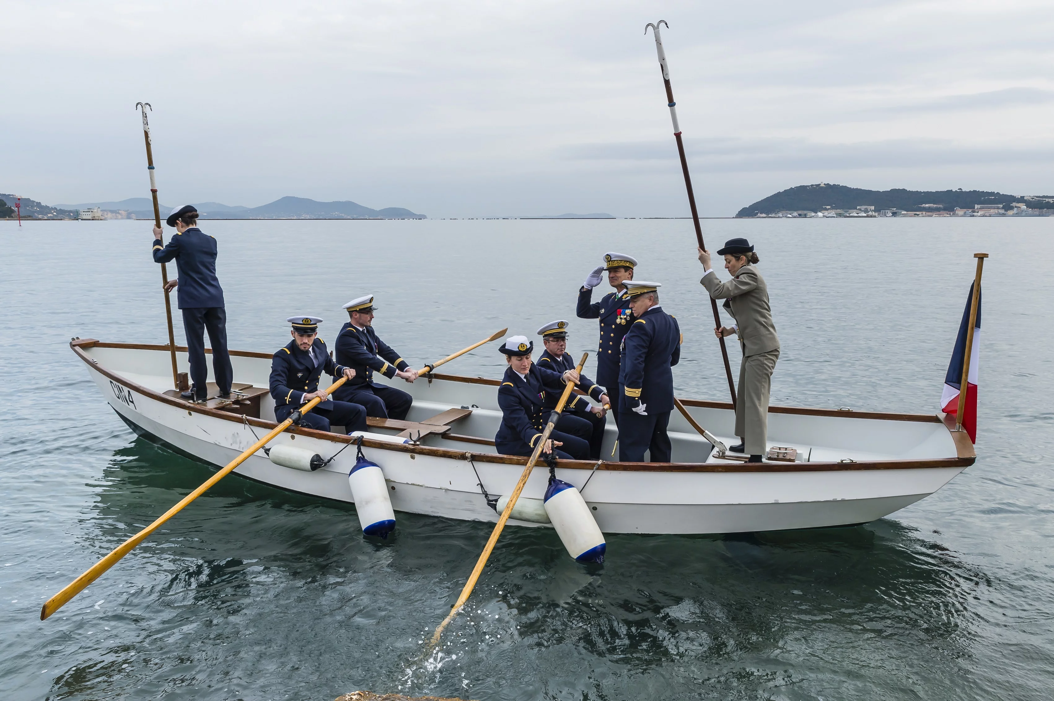 Cérémonie de départ du commissaire général Jacques Bourrier