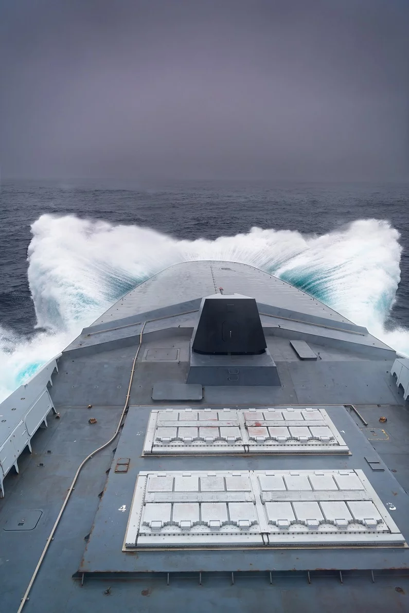 Navigation par mer agitée