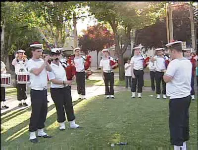 Le bagad de Lann-Bihoué au Chili