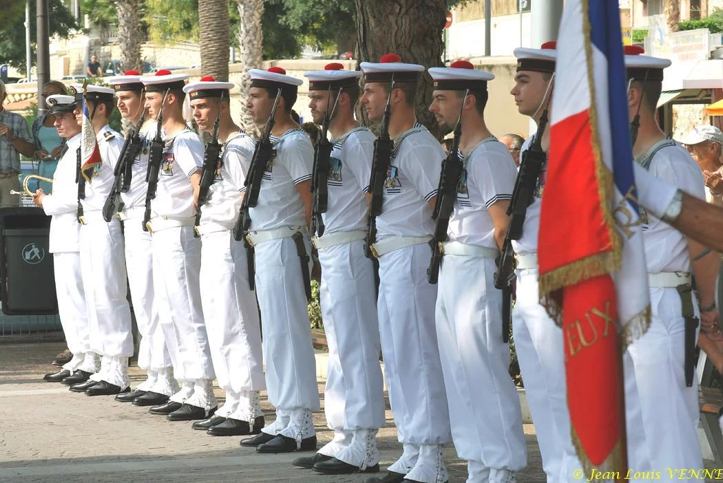 La garde d'honneur du BCR Var