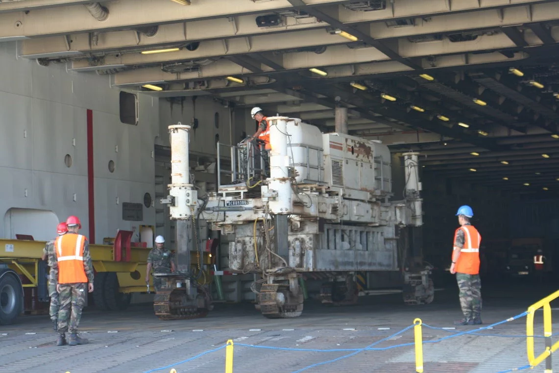 Un engin très peu manoeuvrant
