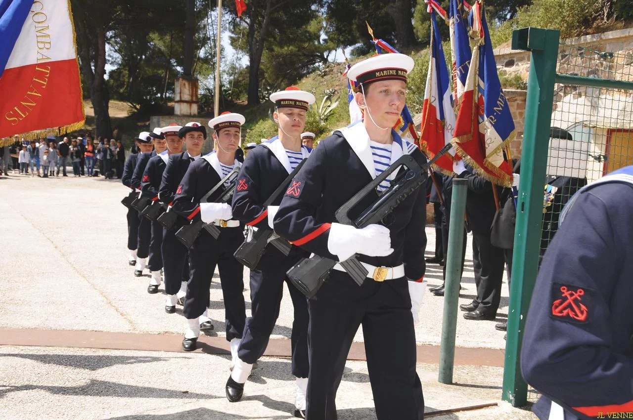 Remise des diplômes aux stagiaires de la Préparation Militaire Marine de LA SEYNE SUR MER