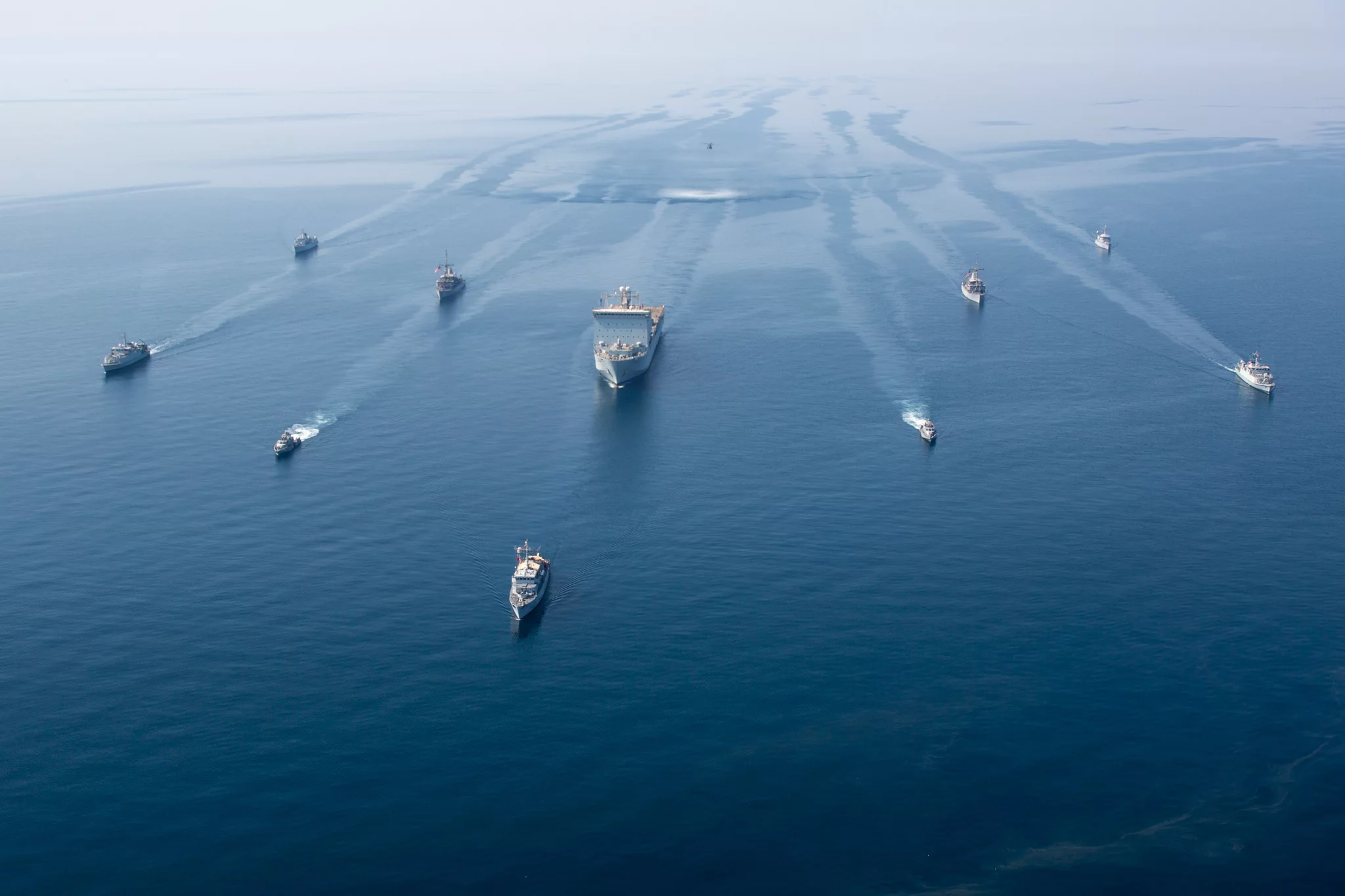 Les participants à l'exercice Artemis Trident 21