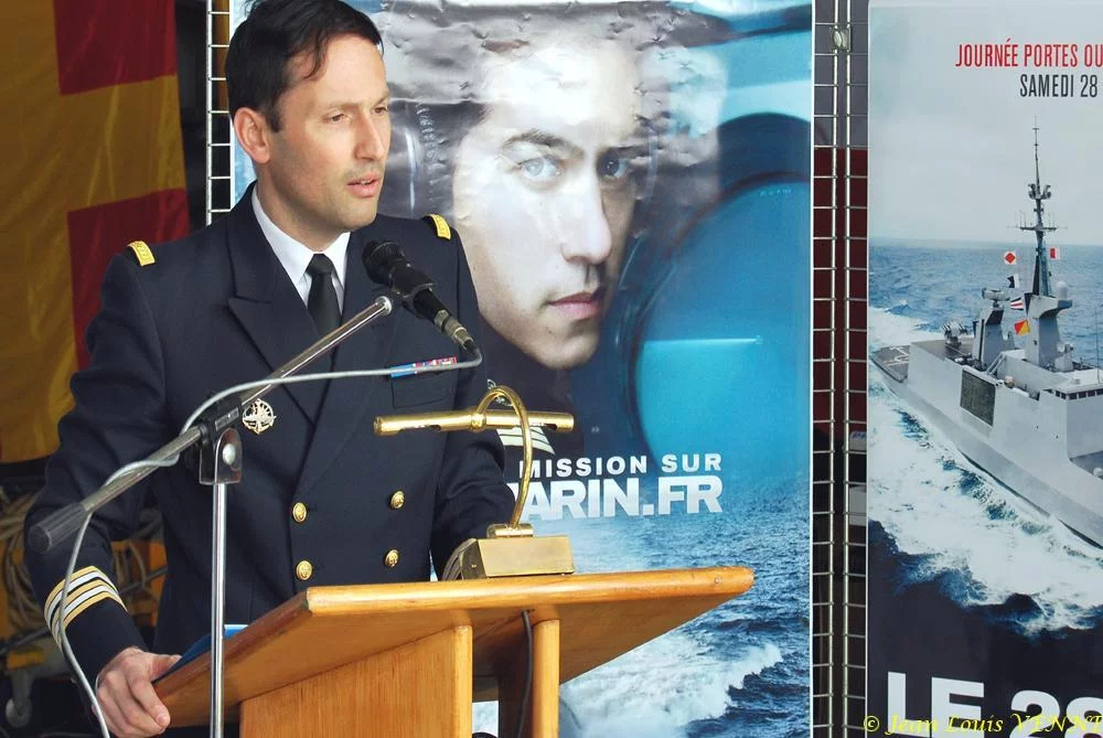 Présentation par le représentant du Service de Recrutement de la marine