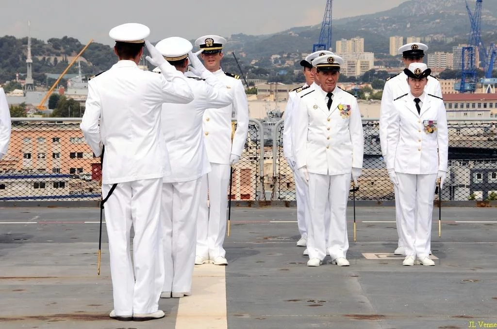 Prise de commandement du BPC Mistral