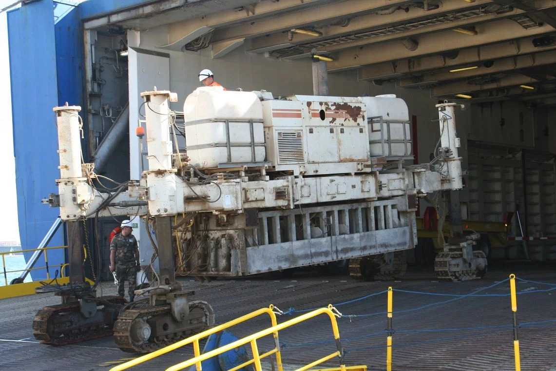 Un engin très peu manoeuvrant