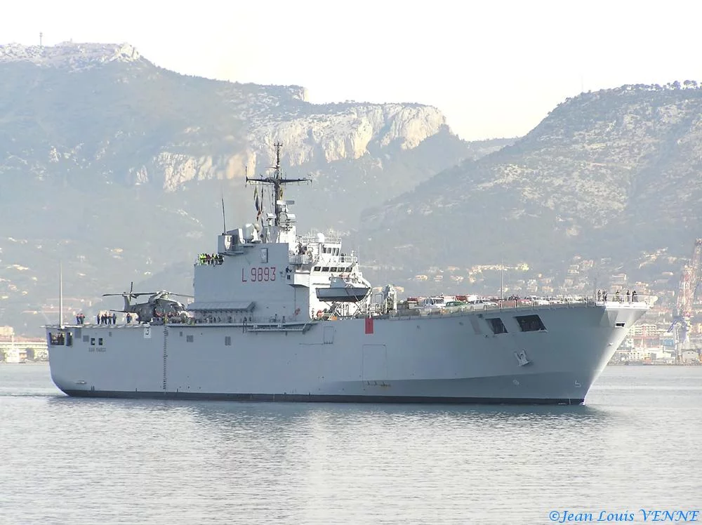 L'appareillage du San Marco