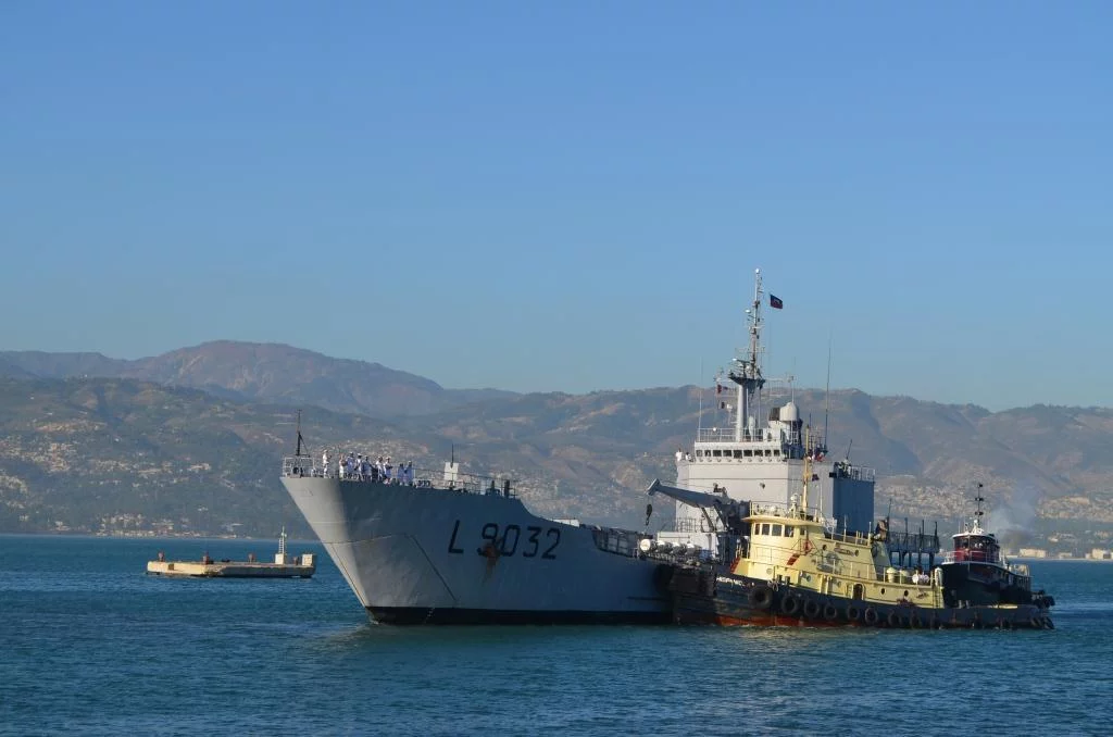 Arrivée du Dumont d’Urville en Haïti