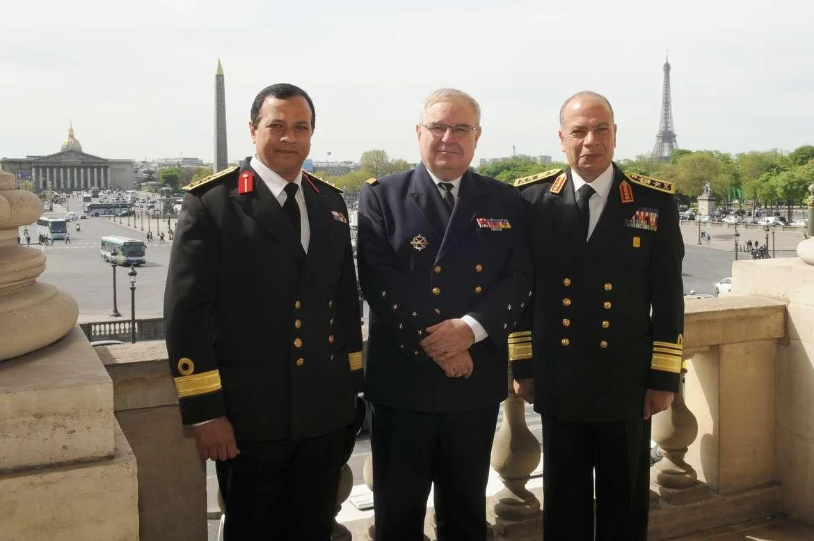 Visite du chef d’état-major de la marine égyptienne en France