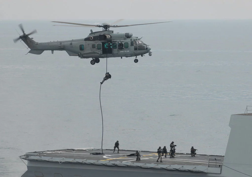 Démonstration de fast-ropping