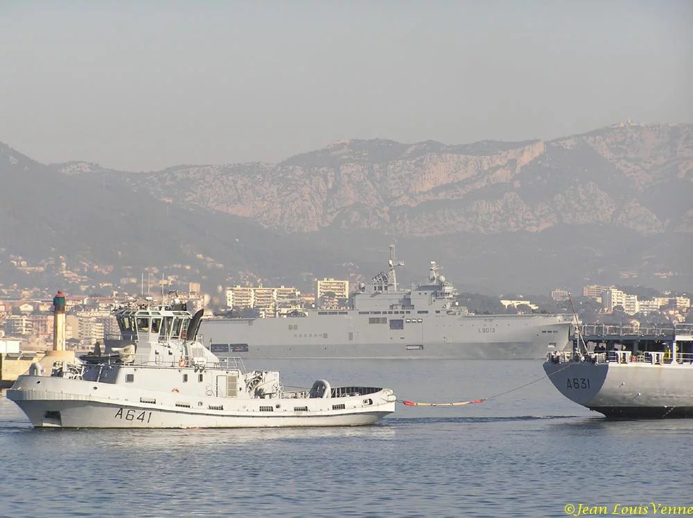 Remorqueurs en action