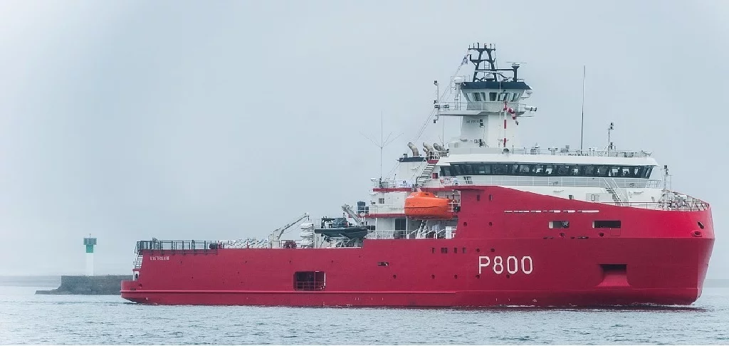 Le patrouilleur polaire L’Astrolabe