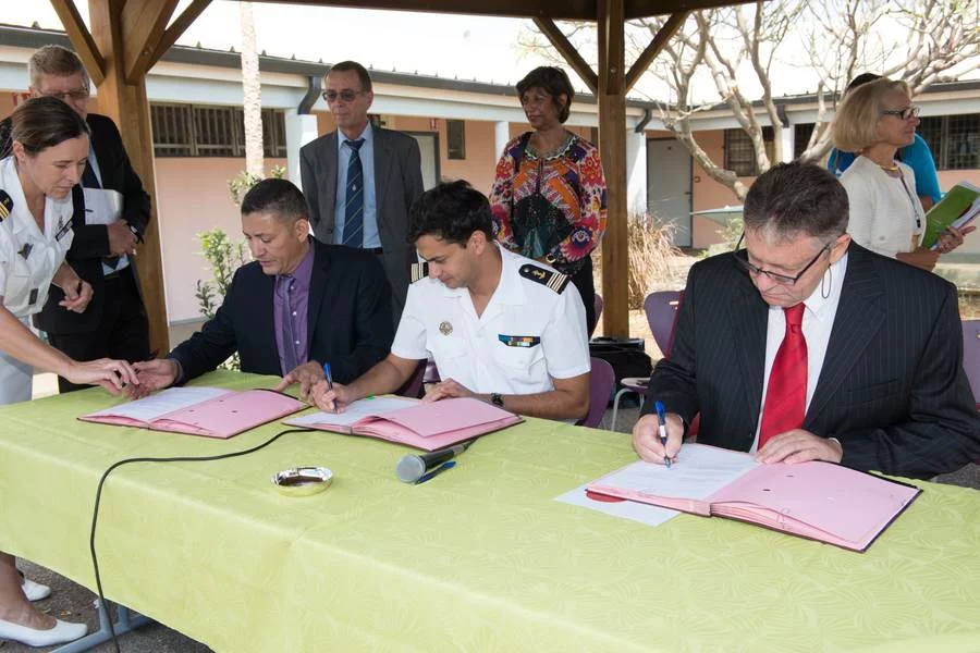 Signature d’une convention « classe de défense et sécurité globale » à La Réunion