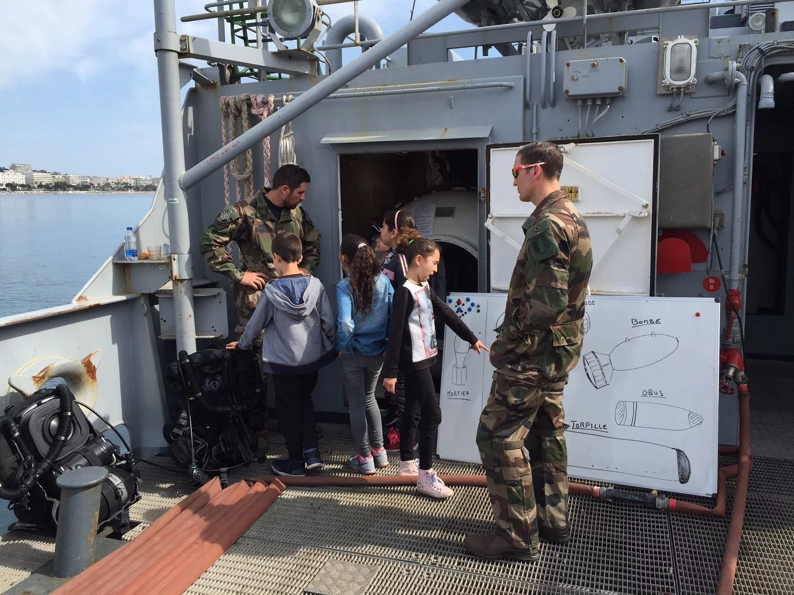 Le Pluton participe à la manifestation « l’école au port » à Cannes