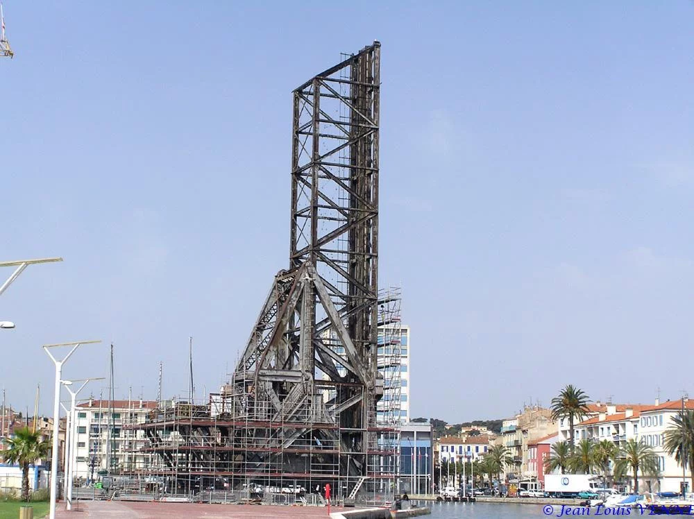 Rénovation du pont levant de La Seyne sur Mer