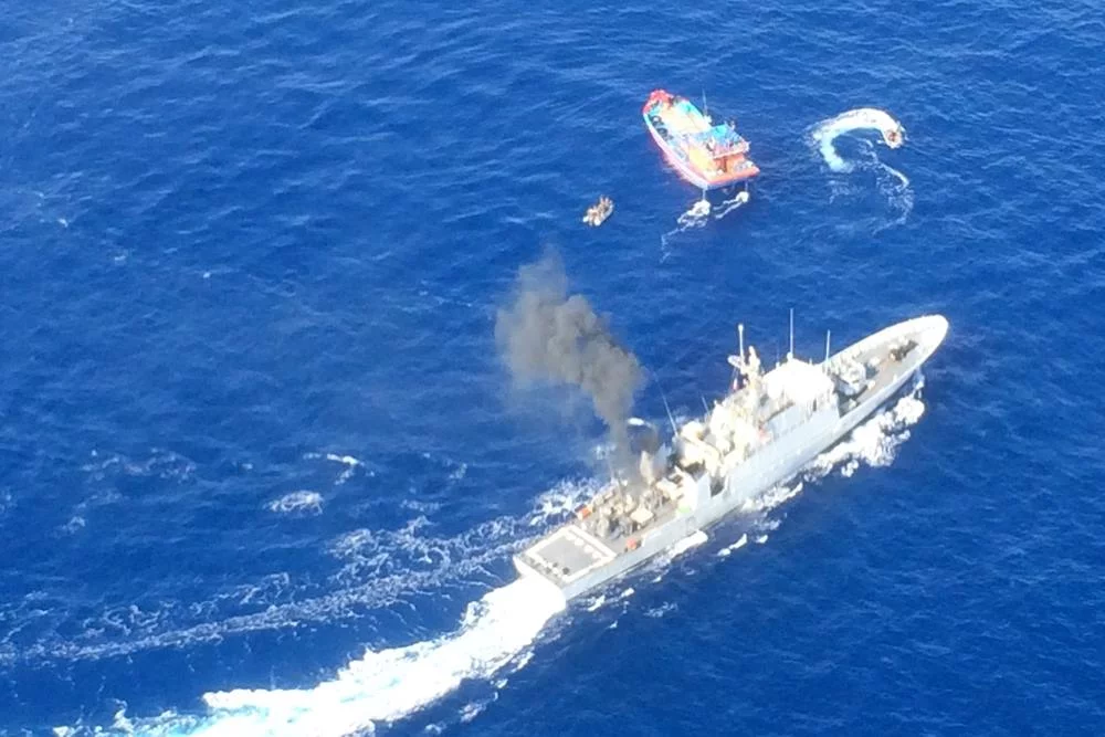 Les forces armées en Nouvelle-Calédonie déroutent un navire vietnamien