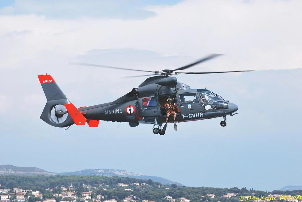 Démonstration d'hélitreuillage