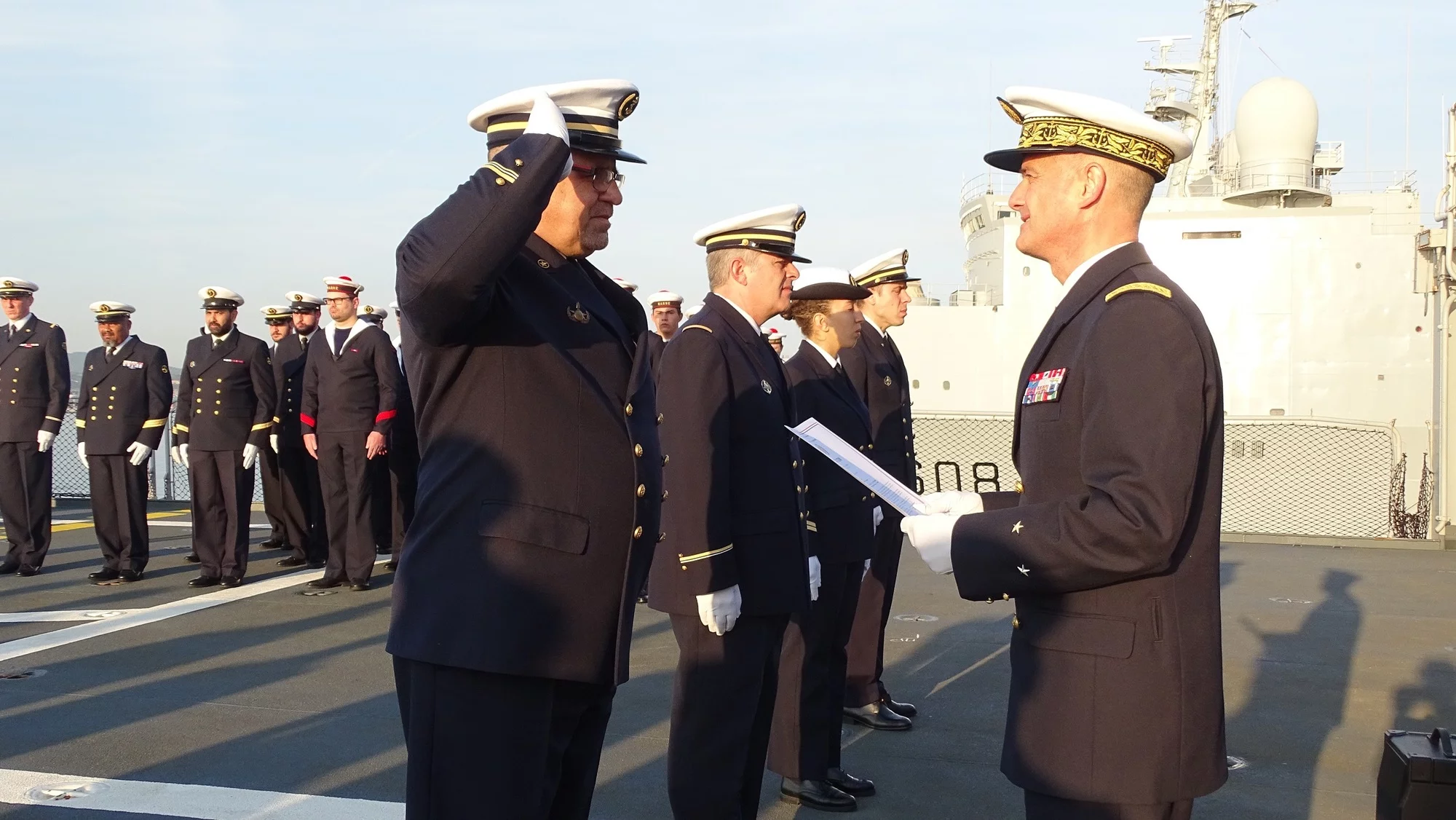 Les marins de la Marne récompensés