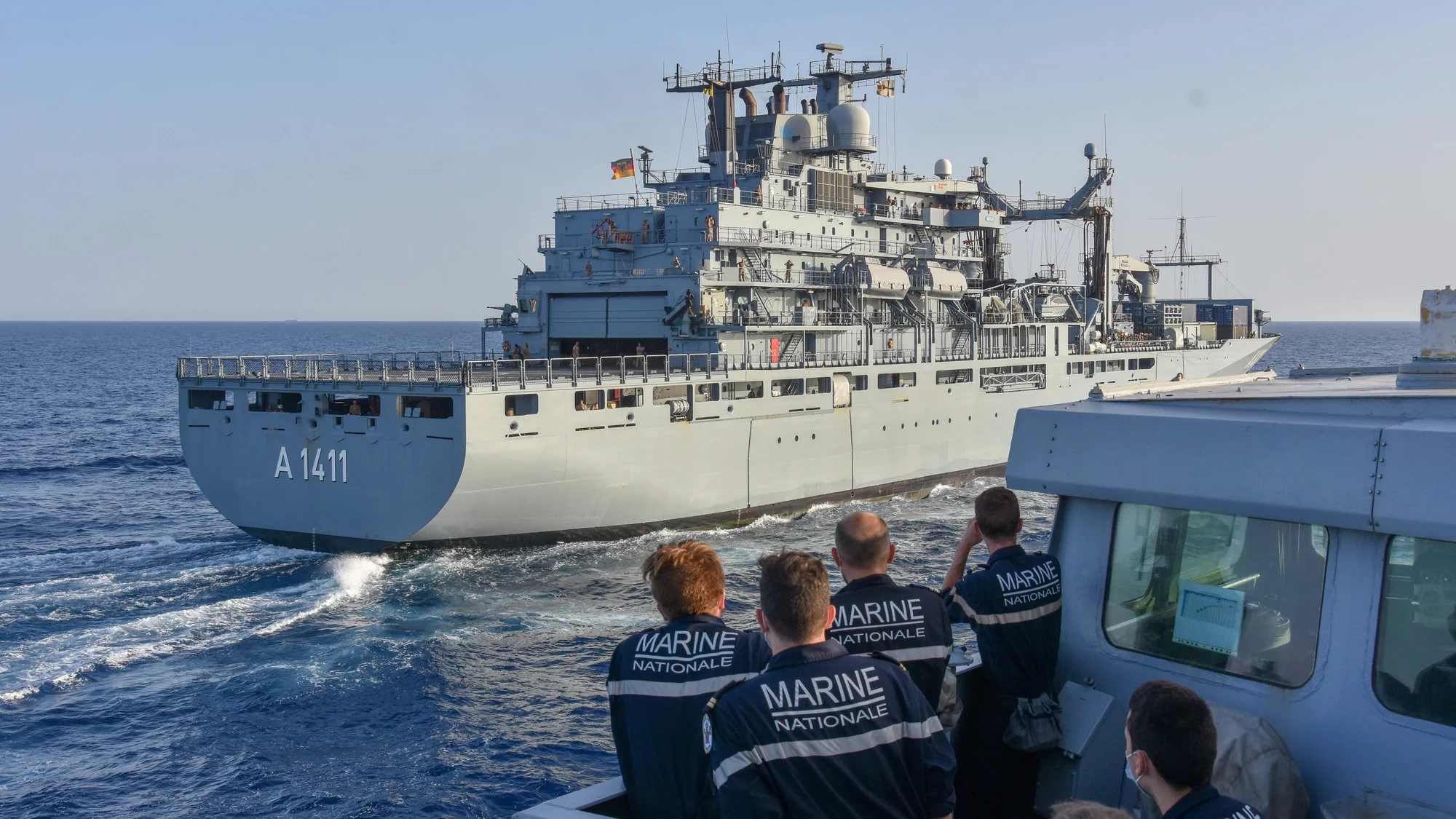 Le pétrolier ravitailleur allemand FGS Berlin