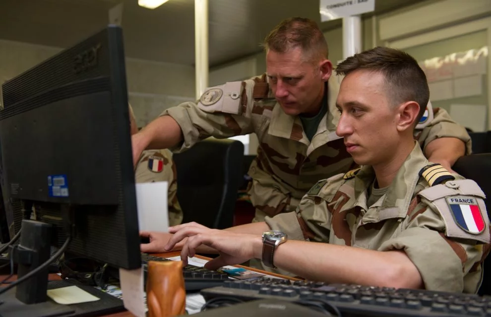 Un marin participant à l’opération Barkhane